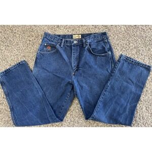 Wrangler 20x Jeans Men's 36x30 Blue Medium Wash Style 22 High Rise Tapered Pants